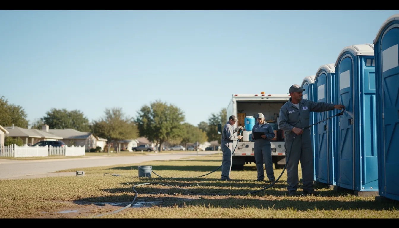 Long-Term Portable Toilet Rental in Dixon, IL near me